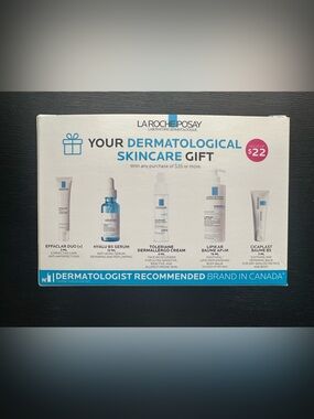 La Roche-Posay Hyalu B5 Serum Skincare Gift Set — White & Blue